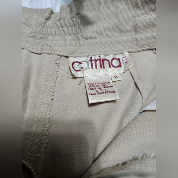 Catrina Ltd Kakhi Women's  Casual Pants Size 11 #W-282 - Picture 9 of 11